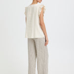 BYFALAKKA RUFFLE SHIRT-blouse- Hometown Style HTS, women's in store and online boutique located in Ingersoll, Ontario
