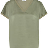 BYSELITA TSHIRT JERSEY - Vetiver-Casual Tops- Hometown Style HTS, women's in store and online boutique located in Ingersoll, Ontario