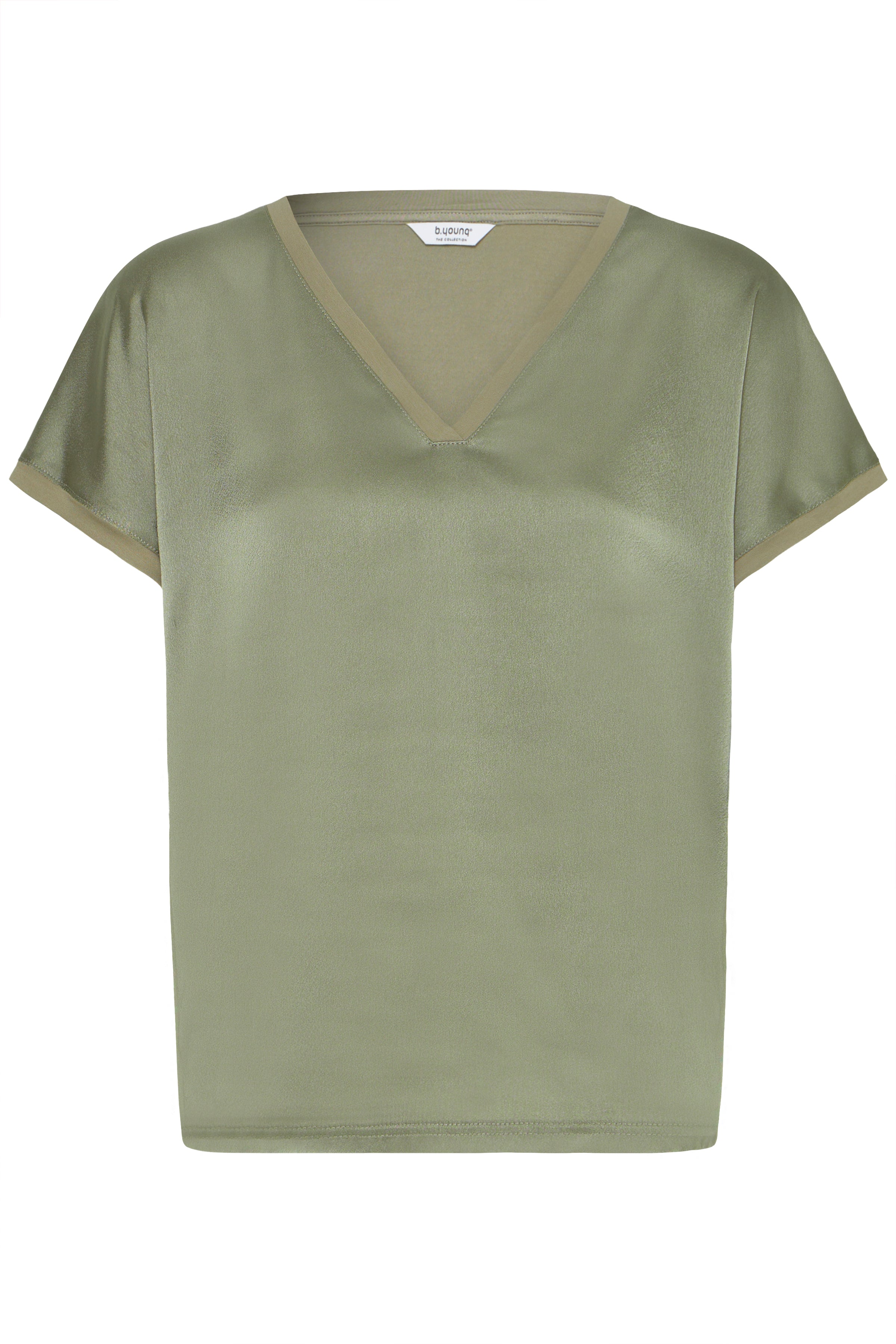 BYSELITA TSHIRT JERSEY - Vetiver-Casual Tops- Hometown Style HTS, women's in store and online boutique located in Ingersoll, Ontario