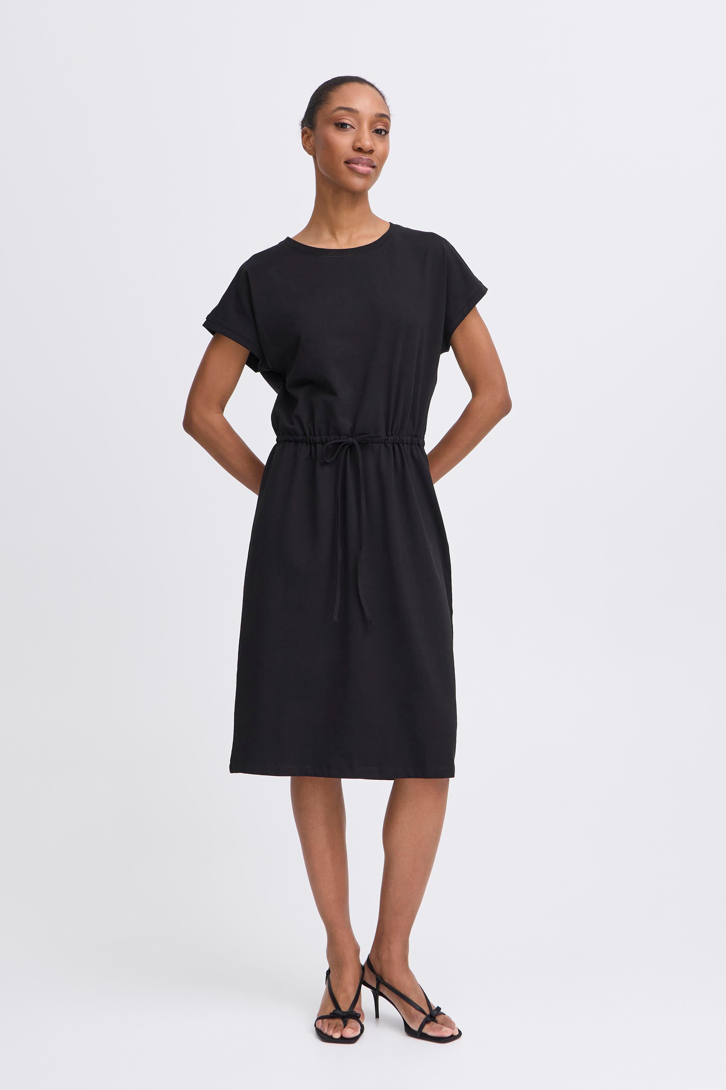 PANDINNA DRESS - Black-Casual Dresses- Hometown Style HTS, women's in store and online boutique located in Ingersoll, Ontario