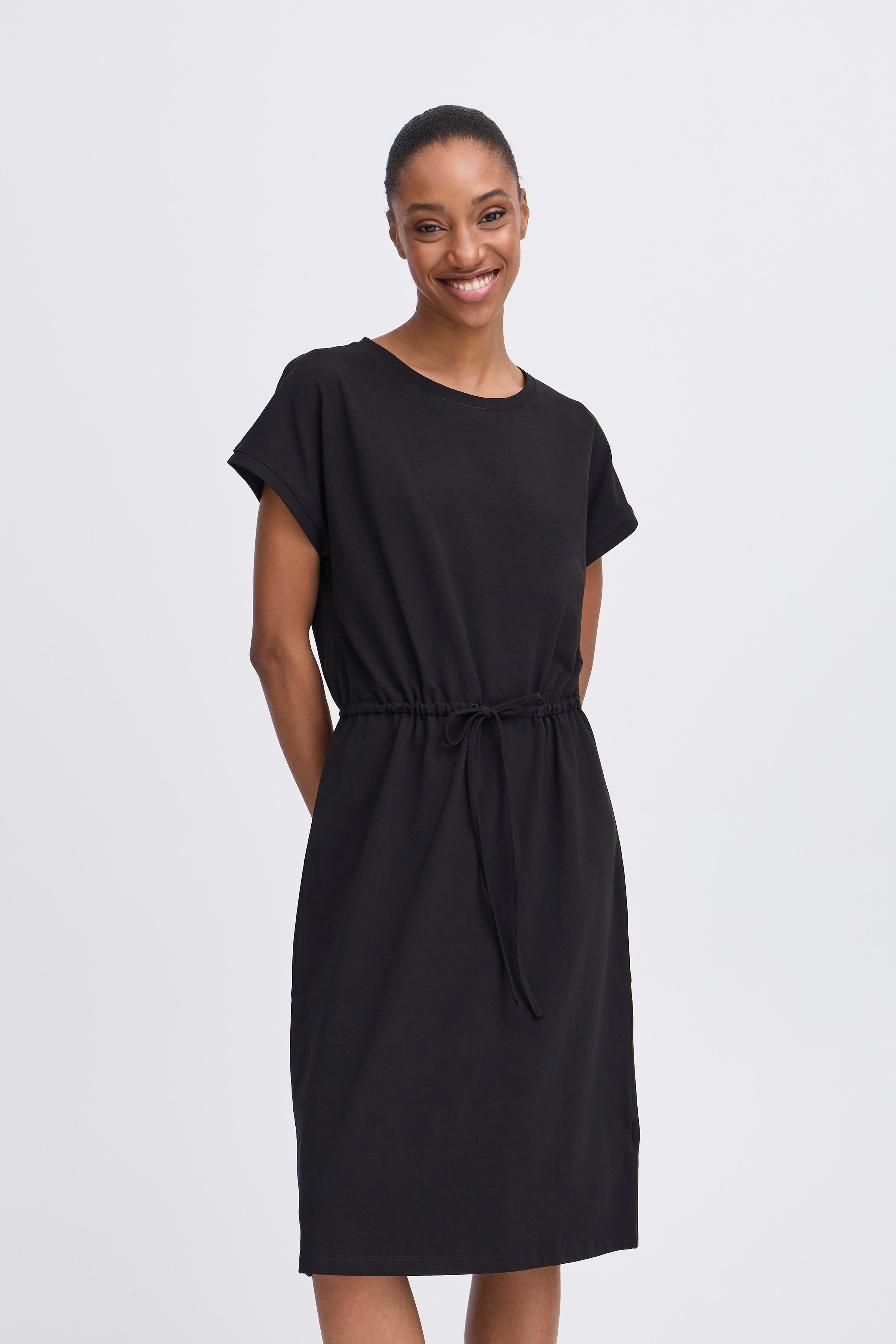 PANDINNA DRESS - Black-Casual Dresses- Hometown Style HTS, women's in store and online boutique located in Ingersoll, Ontario