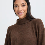 BYMONNA ROLLNECK - Java-Sweaters and Cardigans- Hometown Style HTS, women's in store and online boutique located in Ingersoll, Ontario