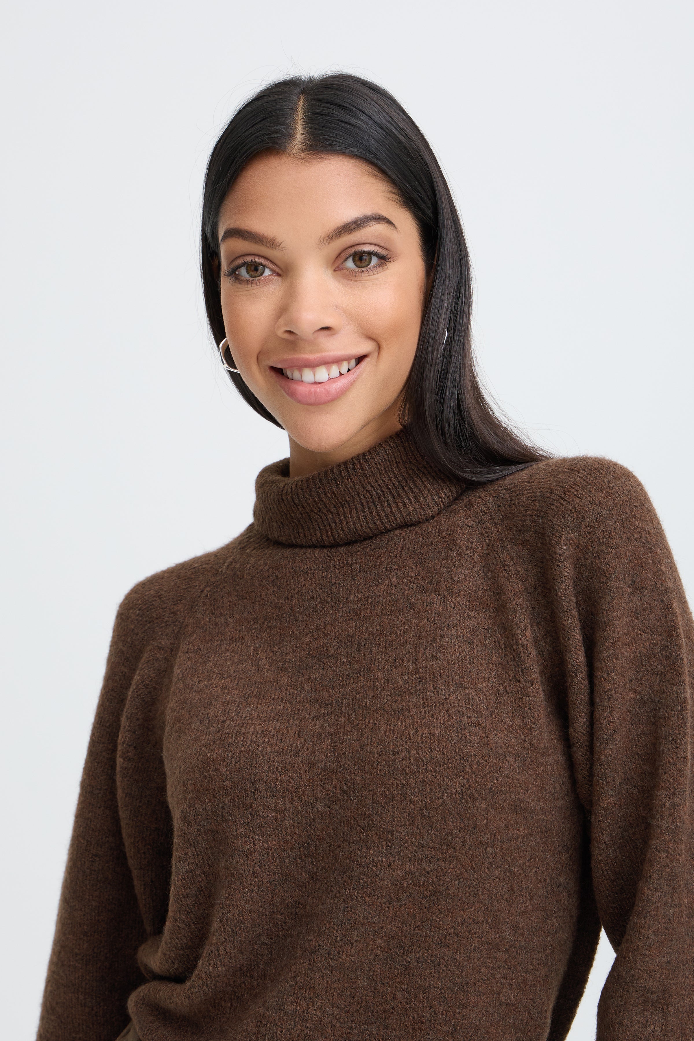 BYMONNA ROLLNECK - Java-Sweaters and Cardigans- Hometown Style HTS, women's in store and online boutique located in Ingersoll, Ontario