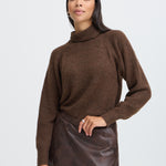BYMONNA ROLLNECK - Java-Sweaters and Cardigans- Hometown Style HTS, women's in store and online boutique located in Ingersoll, Ontario