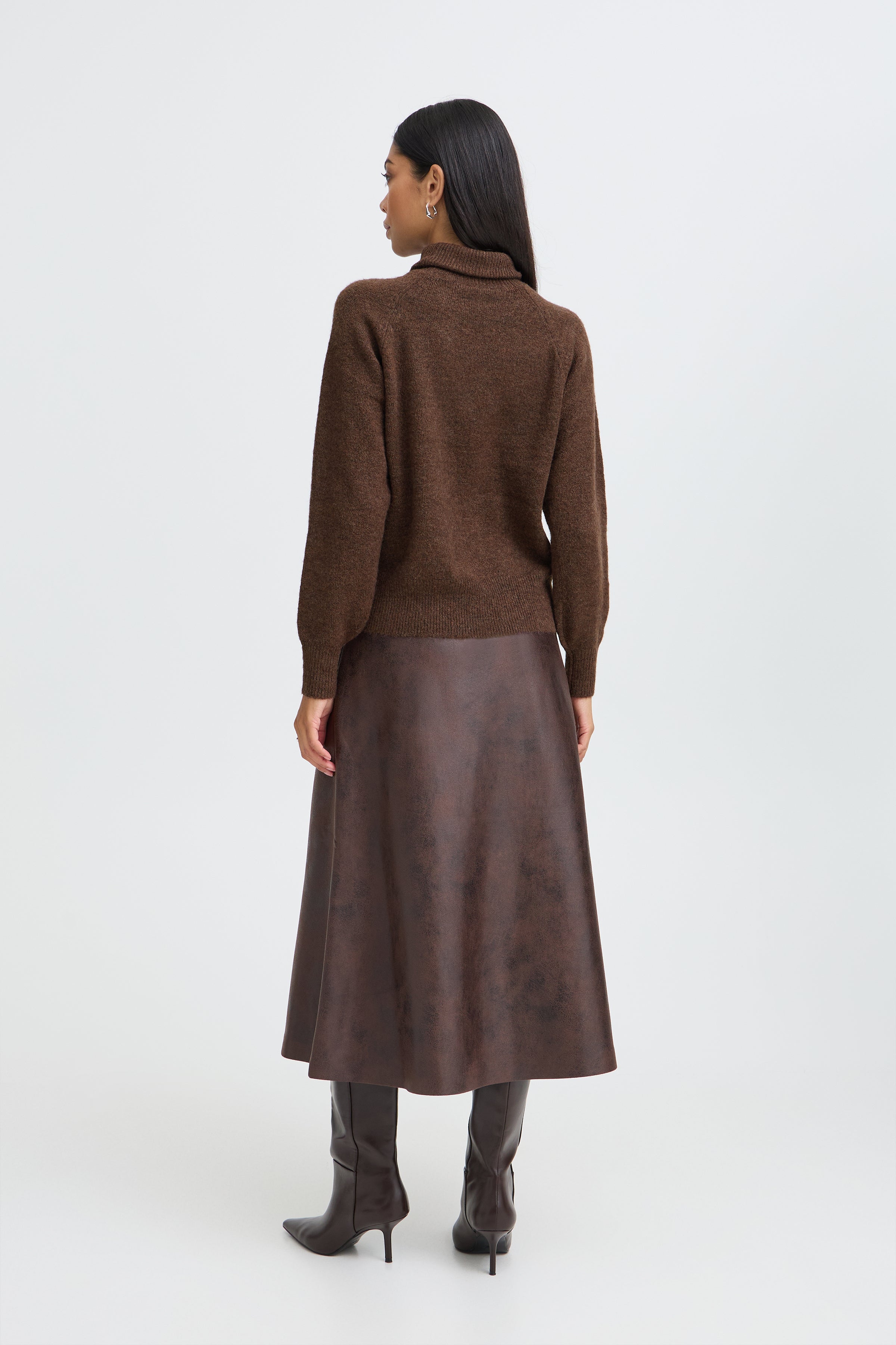 BYMONNA ROLLNECK - Java-Sweaters and Cardigans- Hometown Style HTS, women's in store and online boutique located in Ingersoll, Ontario