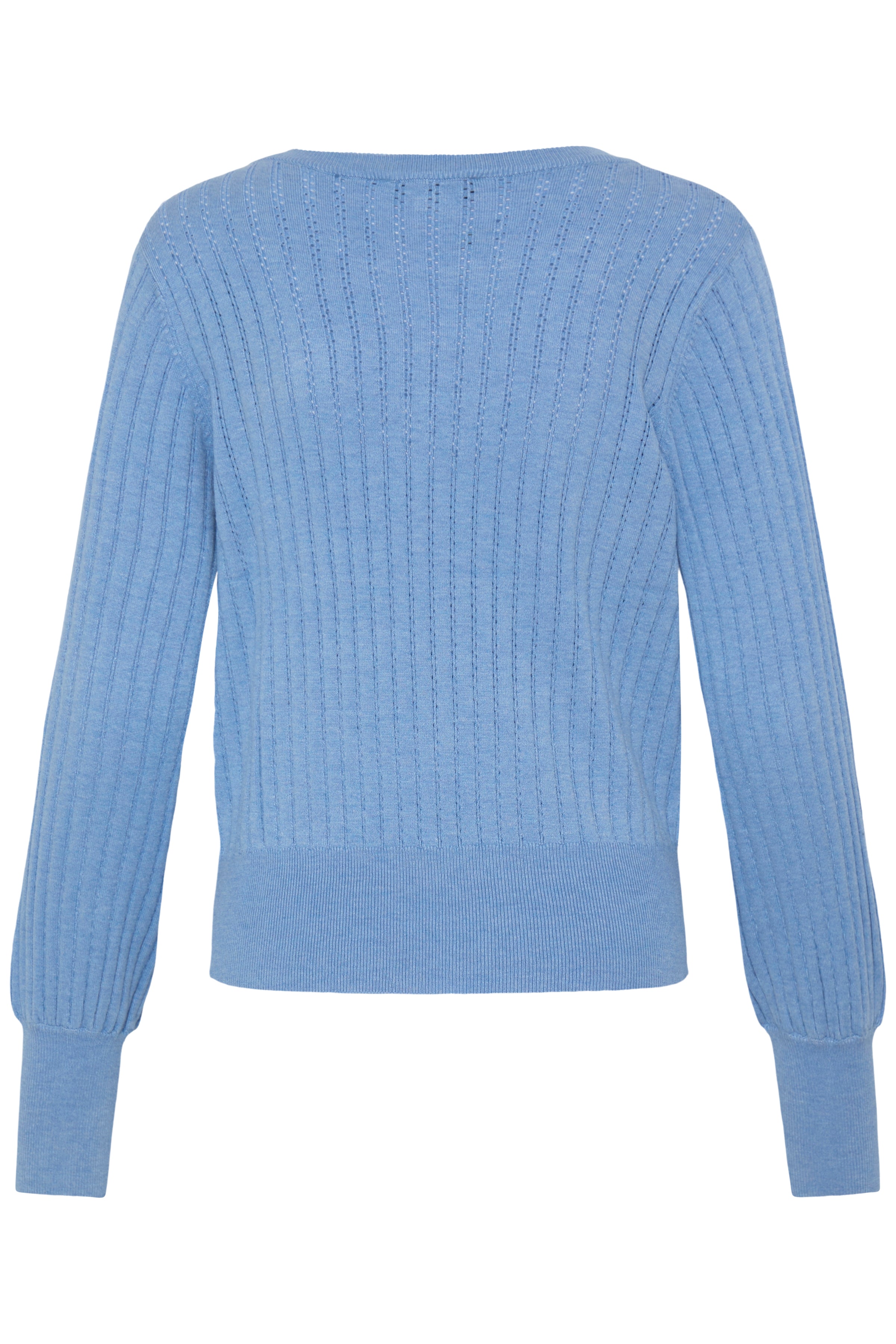 V NECK POINTELLE SWEATER-Casual Tops- Hometown Style HTS, women's in store and online boutique located in Ingersoll, Ontario