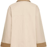 Canvas Barn Jacket - Tan-jacket- Hometown Style HTS, women's in store and online boutique located in Ingersoll, Ontario