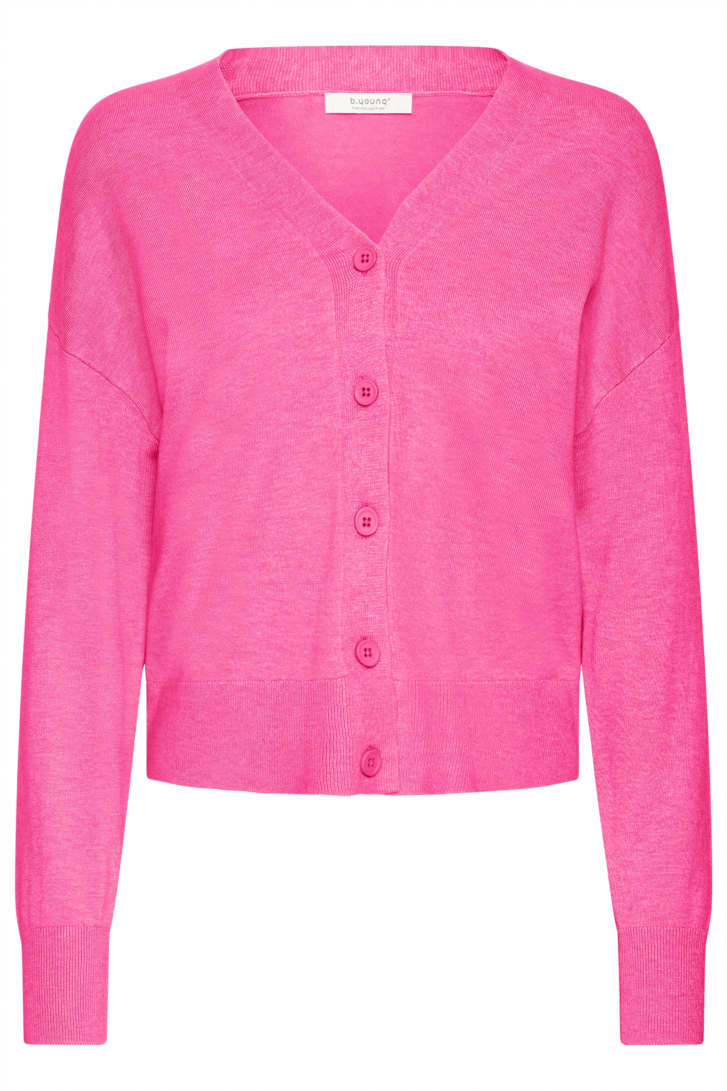BYMMORLA CARDIGAN - PINK-cardigan- Hometown Style HTS, women's in store and online boutique located in Ingersoll, Ontario