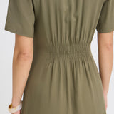 BYMMJOELLA SHORT V NECK - Kalamata-Casual Dresses- Hometown Style HTS, women's in store and online boutique located in Ingersoll, Ontario