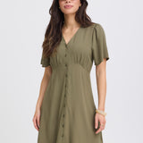 BYMMJOELLA SHORT V NECK - Kalamata-Casual Dresses- Hometown Style HTS, women's in store and online boutique located in Ingersoll, Ontario