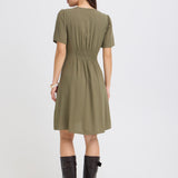 BYMMJOELLA SHORT V NECK - Kalamata-Casual Dresses- Hometown Style HTS, women's in store and online boutique located in Ingersoll, Ontario