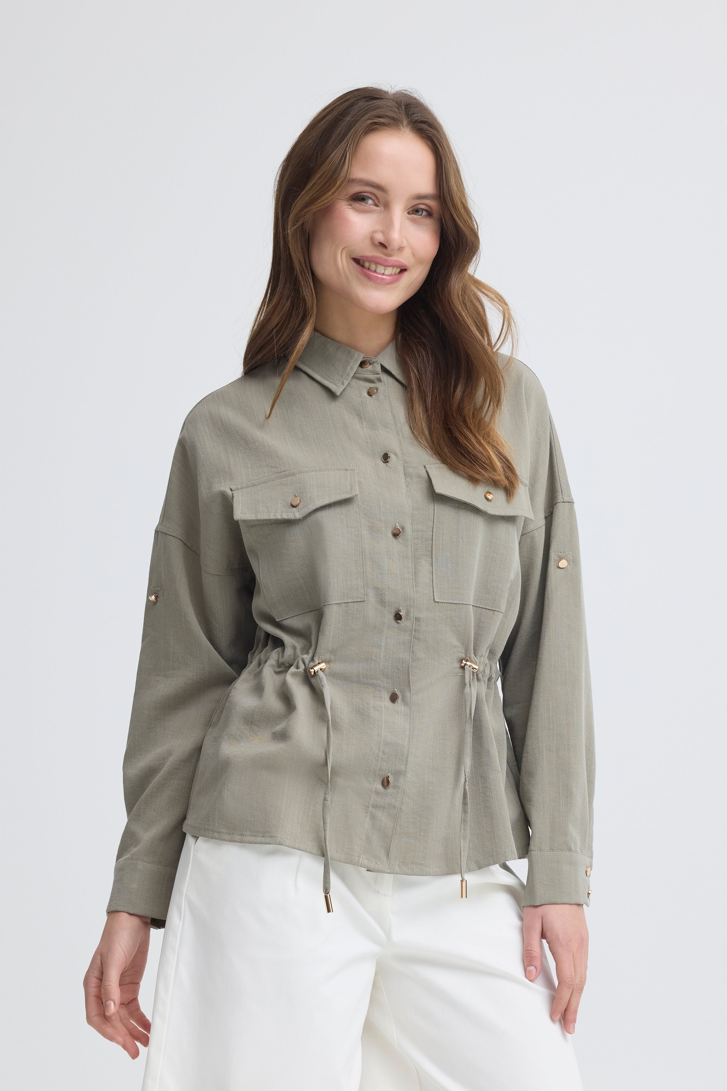 Diviso Casual Jacket-jacket- Hometown Style HTS, women's in store and online boutique located in Ingersoll, Ontario