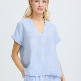 BYFALAKKA V BLOUSE 2-Blouses- Hometown Style HTS, women's in store and online boutique located in Ingersoll, Ontario