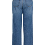 BYKAJANE STRAIGHT JEANS - Mid Blue-Denim- Hometown Style HTS, women's in store and online boutique located in Ingersoll, Ontario