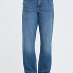 BYKAJANE STRAIGHT JEANS - Mid Blue-Denim- Hometown Style HTS, women's in store and online boutique located in Ingersoll, Ontario