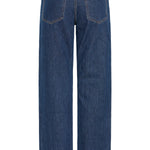 BYKAJANE STRAIGHT JEANS - Dark Blue-Denim- Hometown Style HTS, women's in store and online boutique located in Ingersoll, Ontario