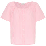 BYIME SHIRT - Raspberry-Blouses- Hometown Style HTS, women's in store and online boutique located in Ingersoll, Ontario