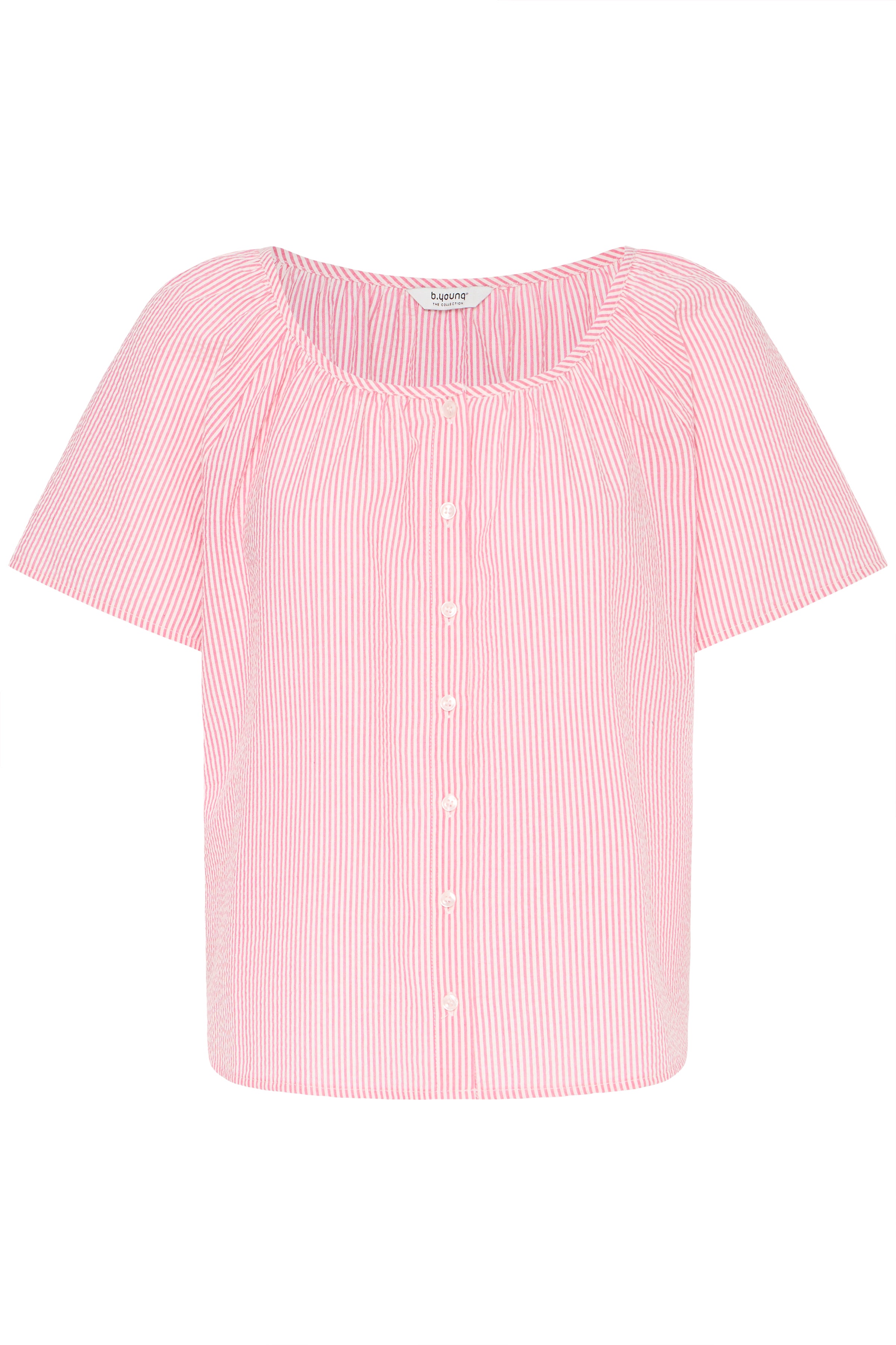 BYIME SHIRT - Raspberry-Blouses- Hometown Style HTS, women's in store and online boutique located in Ingersoll, Ontario