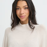 MODESTE TUNIC SWEATER - Oatmeal-Sweater- Hometown Style HTS, women's in store and online boutique located in Ingersoll, Ontario