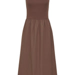 BYSUNNIA DRESS - French Roast-Casual Dresses- Hometown Style HTS, women's in store and online boutique located in Ingersoll, Ontario