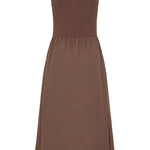 BYSUNNIA DRESS - French Roast-Casual Dresses- Hometown Style HTS, women's in store and online boutique located in Ingersoll, Ontario