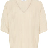 BYMOBBE VNECK JUMPER 2 - Birch-Sweater- Hometown Style HTS, women's in store and online boutique located in Ingersoll, Ontario