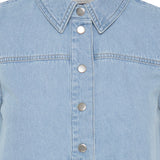 BYKAPUCA SS DRESS - Light Blue Denim - Blue-Casual Dresses- Hometown Style HTS, women's in store and online boutique located in Ingersoll, Ontario