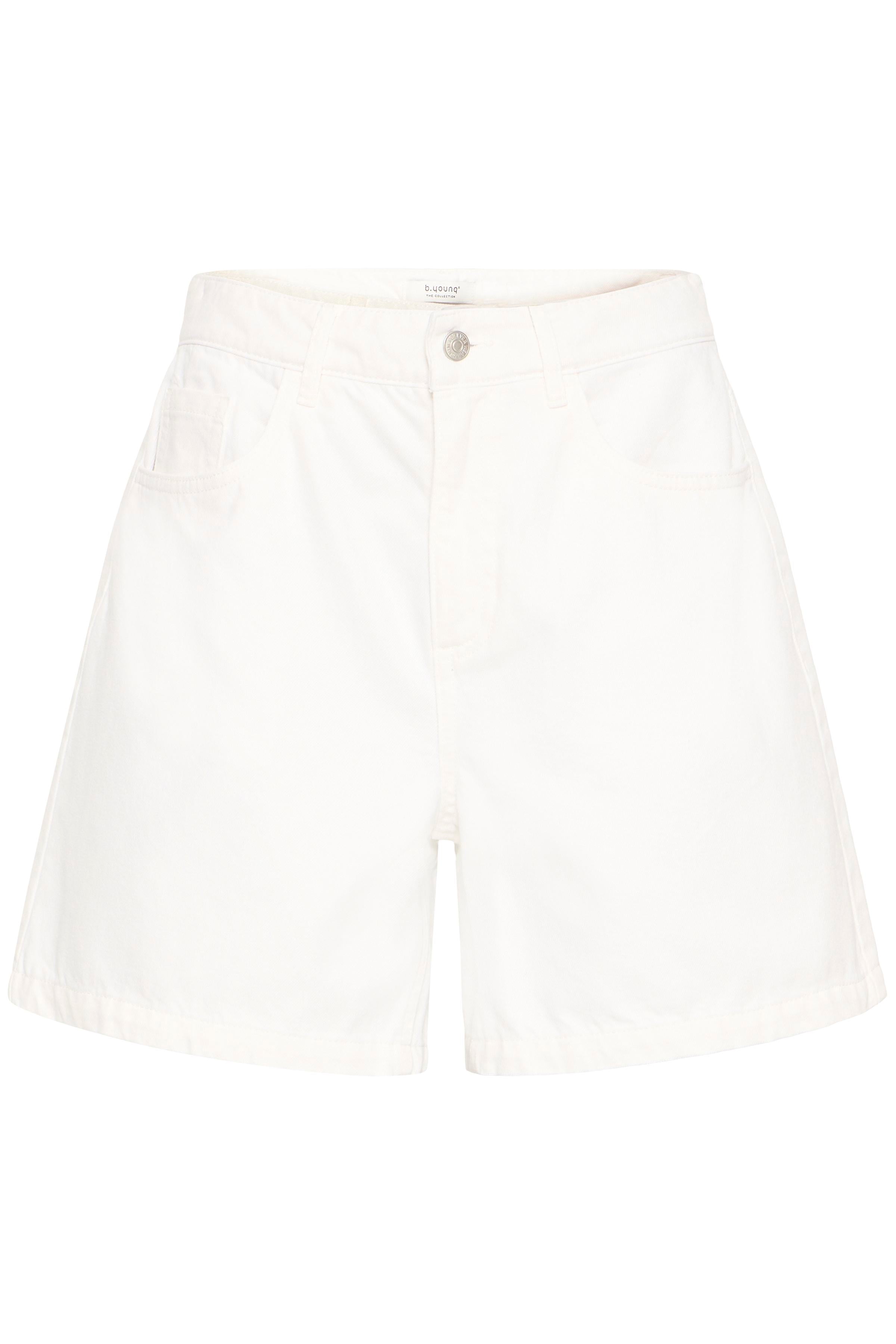 BYKANNIA SHORTS - Bright White-Shorts- Hometown Style HTS, women's in store and online boutique located in Ingersoll, Ontario