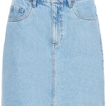 BYKANNIA SKIRT - Light Blue Denim-Skirt- Hometown Style HTS, women's in store and online boutique located in Ingersoll, Ontario
