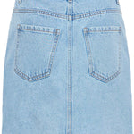 BYKANNIA SKIRT - Light Blue Denim-Skirt- Hometown Style HTS, women's in store and online boutique located in Ingersoll, Ontario