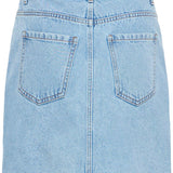 BYKANNIA SKIRT - Light Blue Denim-Skirt- Hometown Style HTS, women's in store and online boutique located in Ingersoll, Ontario