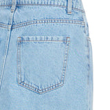 BYKANNIA SKIRT - Light Blue Denim-Skirt- Hometown Style HTS, women's in store and online boutique located in Ingersoll, Ontario