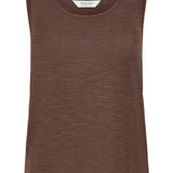 BYSIMOA TOP - French Roast Melange-Casual Tops- Hometown Style HTS, women's in store and online boutique located in Ingersoll, Ontario