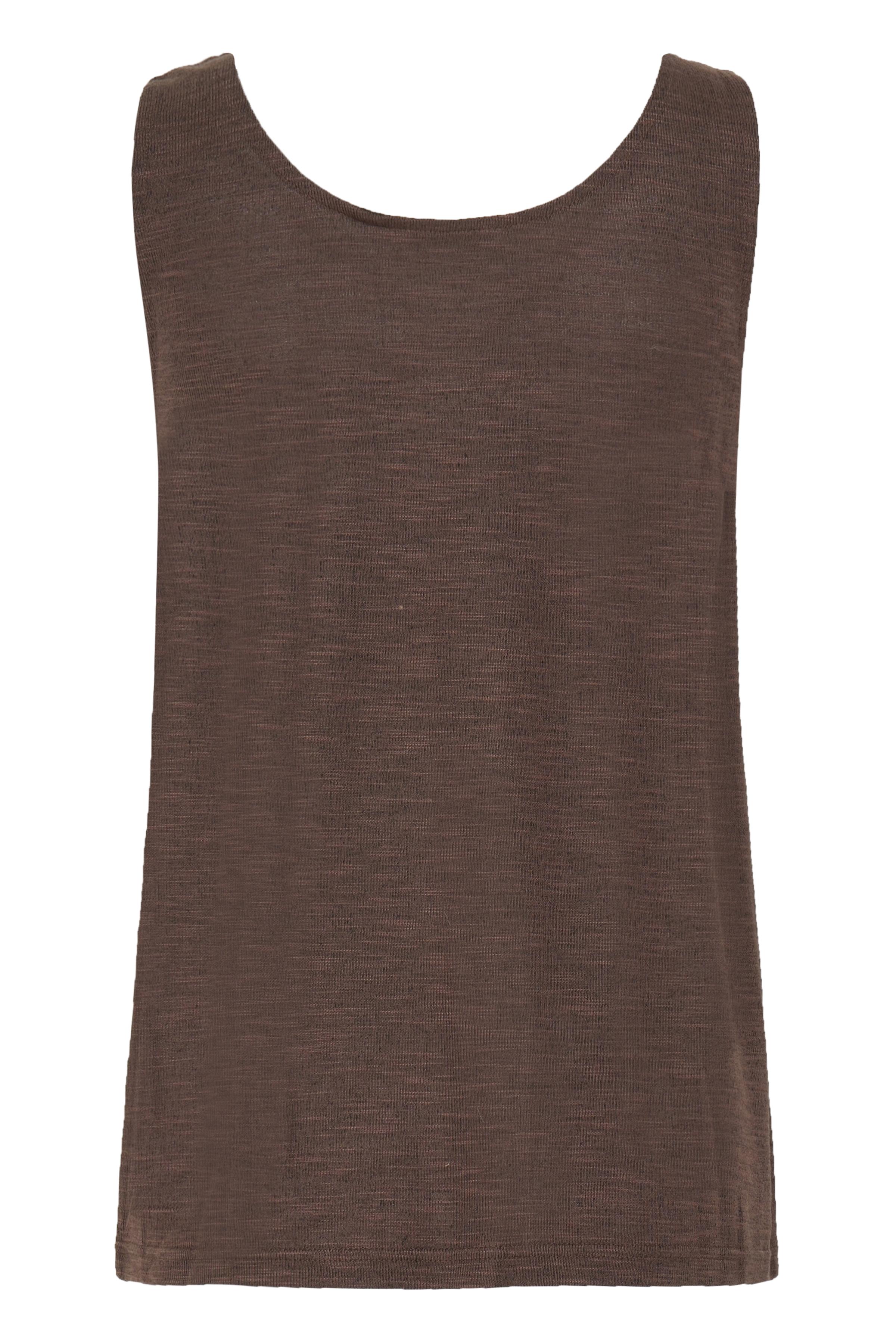 BYSIMOA TOP - French Roast Melange-Casual Tops- Hometown Style HTS, women's in store and online boutique located in Ingersoll, Ontario