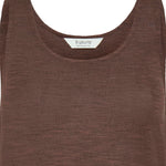 BYSIMOA TOP - French Roast Melange-Casual Tops- Hometown Style HTS, women's in store and online boutique located in Ingersoll, Ontario