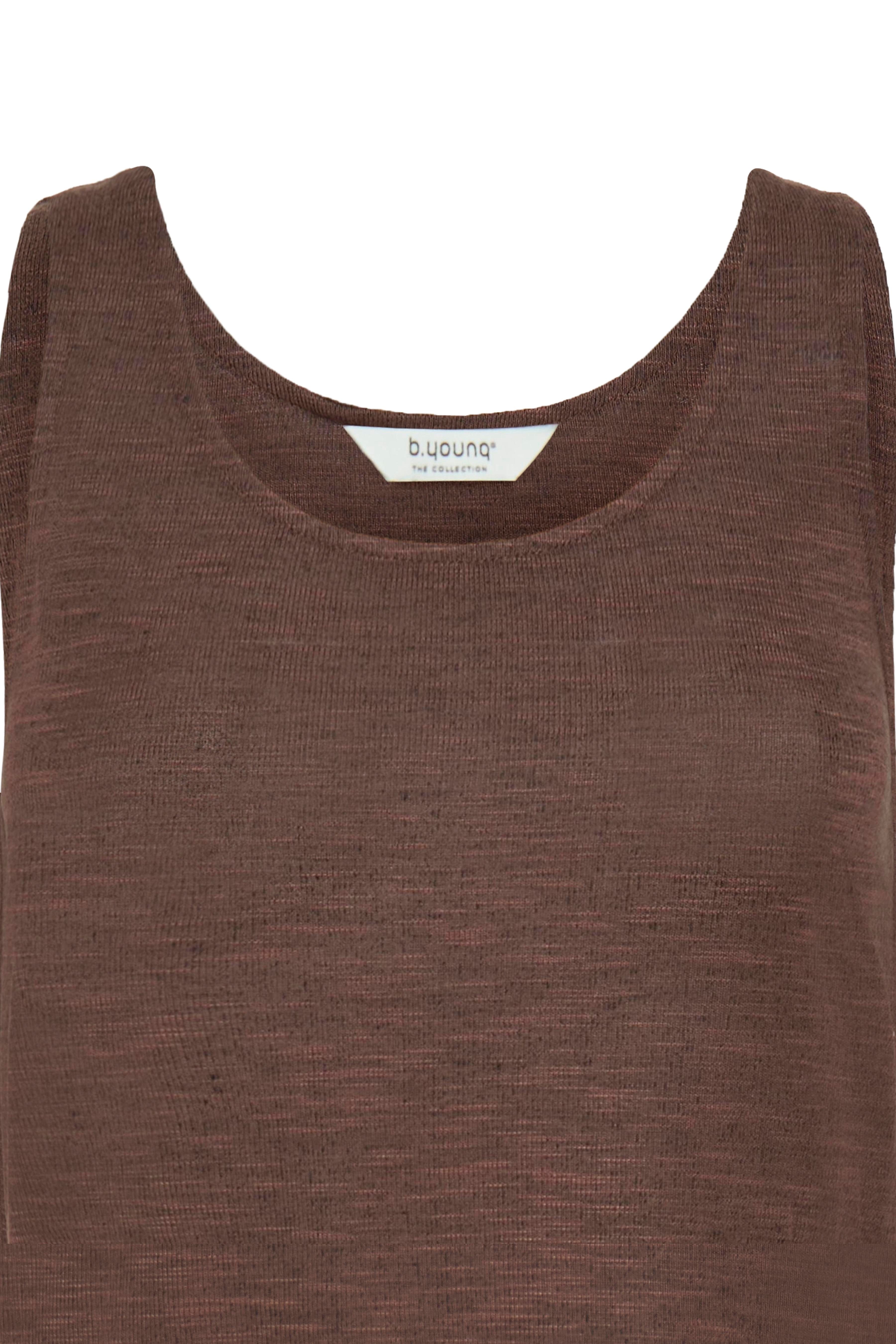 BYSIMOA TOP - French Roast Melange-Casual Tops- Hometown Style HTS, women's in store and online boutique located in Ingersoll, Ontario