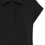 BYPANDINNA POLO DRESS - Meteorite - Black-Casual Dresses- Hometown Style HTS, women's in store and online boutique located in Ingersoll, Ontario