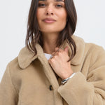 BYCARLINNO JACKET - Hummus-Coat & Jackets- Hometown Style HTS, women's in store and online boutique located in Ingersoll, Ontario