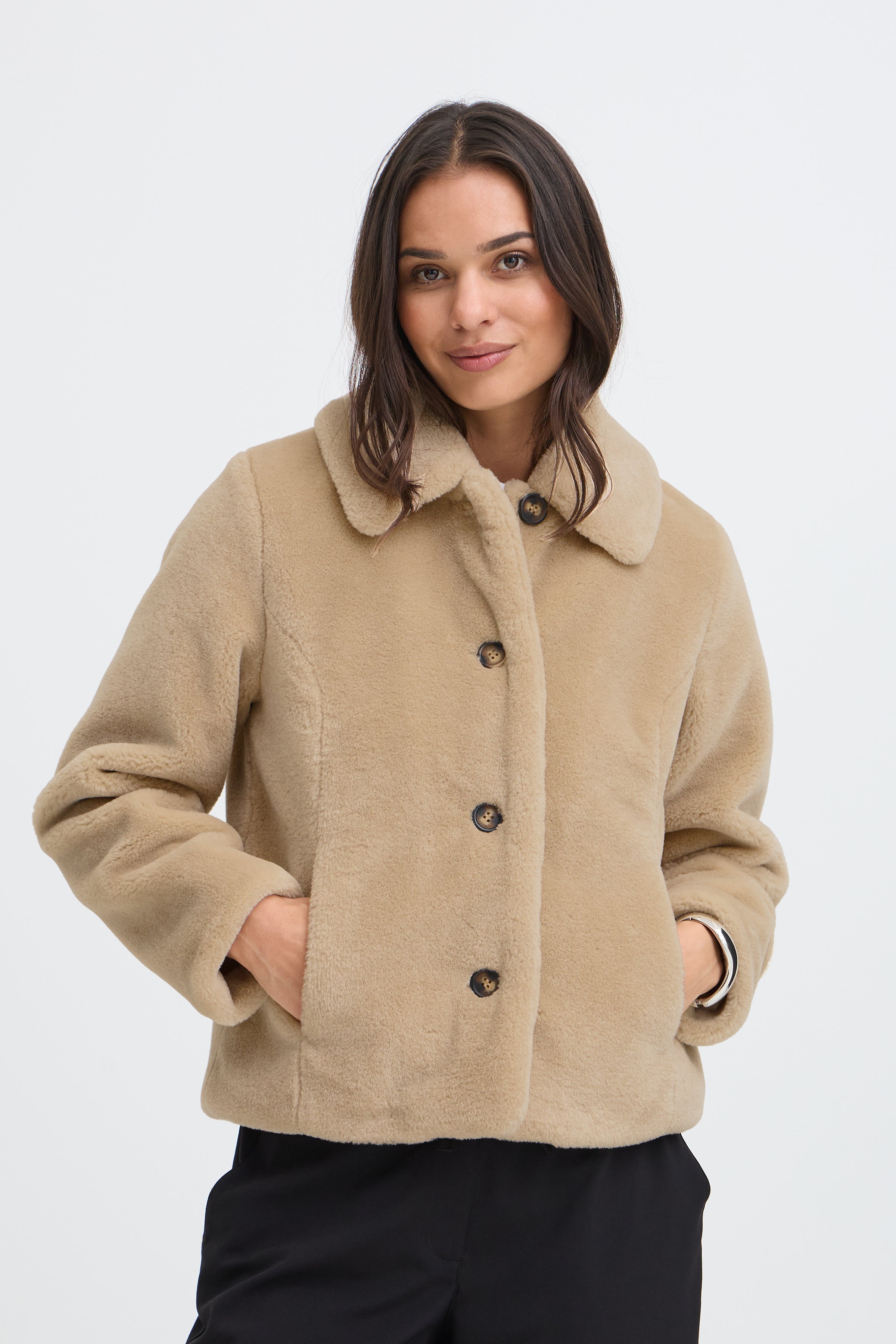 BYCARLINNO JACKET - Hummus-Coat & Jackets- Hometown Style HTS, women's in store and online boutique located in Ingersoll, Ontario