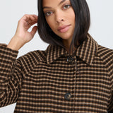 BYCAMIO COAT - OLIVE NIGHT-Coat & Jackets- Hometown Style HTS, women's in store and online boutique located in Ingersoll, Ontario