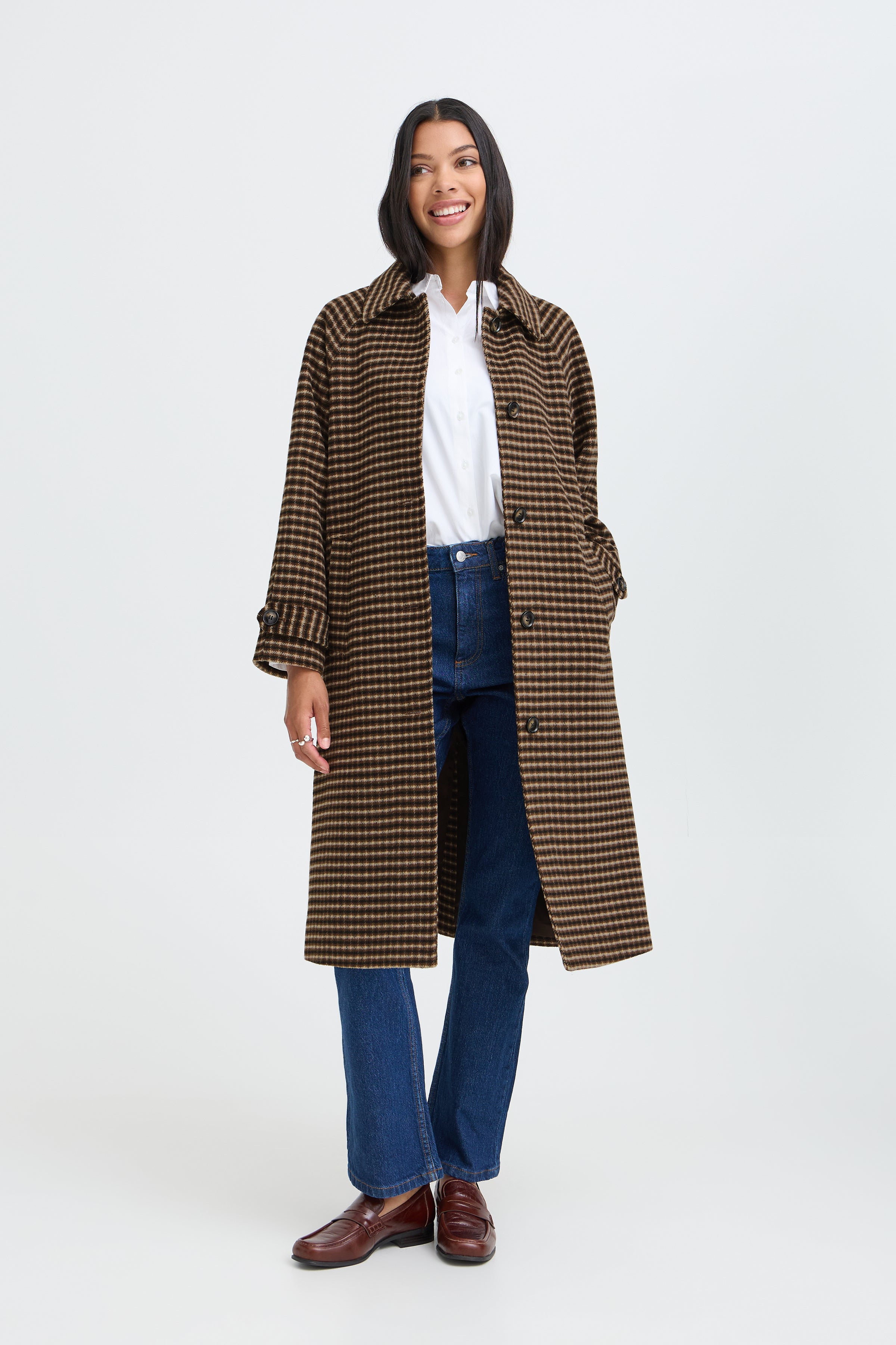 BYCAMIO COAT - OLIVE NIGHT-Coat & Jackets- Hometown Style HTS, women's in store and online boutique located in Ingersoll, Ontario