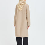 BYBANBARA PEA COAT - Humus Melange-Coat & Jackets- Hometown Style HTS, women's in store and online boutique located in Ingersoll, Ontario
