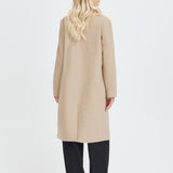 BYBANBARA PEA COAT - Humus Melange-Coat & Jackets- Hometown Style HTS, women's in store and online boutique located in Ingersoll, Ontario
