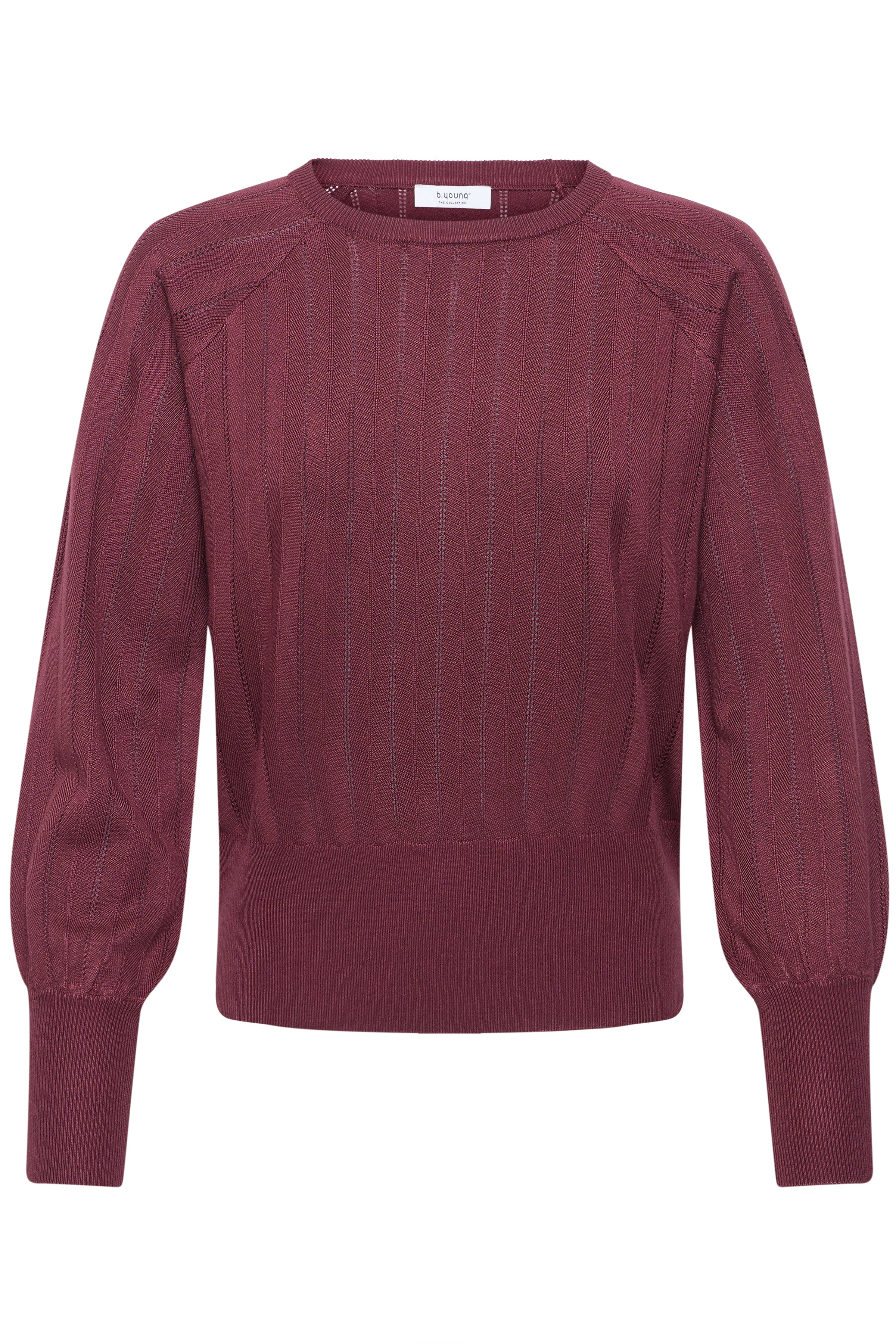 BYMMORLA POINTELLE JUMPER - Fig-Sweaters and Cardigans- Hometown Style HTS, women's in store and online boutique located in Ingersoll, Ontario