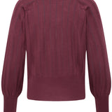 BYMMORLA POINTELLE JUMPER - Fig-Sweaters and Cardigans- Hometown Style HTS, women's in store and online boutique located in Ingersoll, Ontario