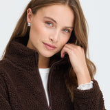 Byalea CURVE JACKET - Java-Coat & Jackets- Hometown Style HTS, women's in store and online boutique located in Ingersoll, Ontario