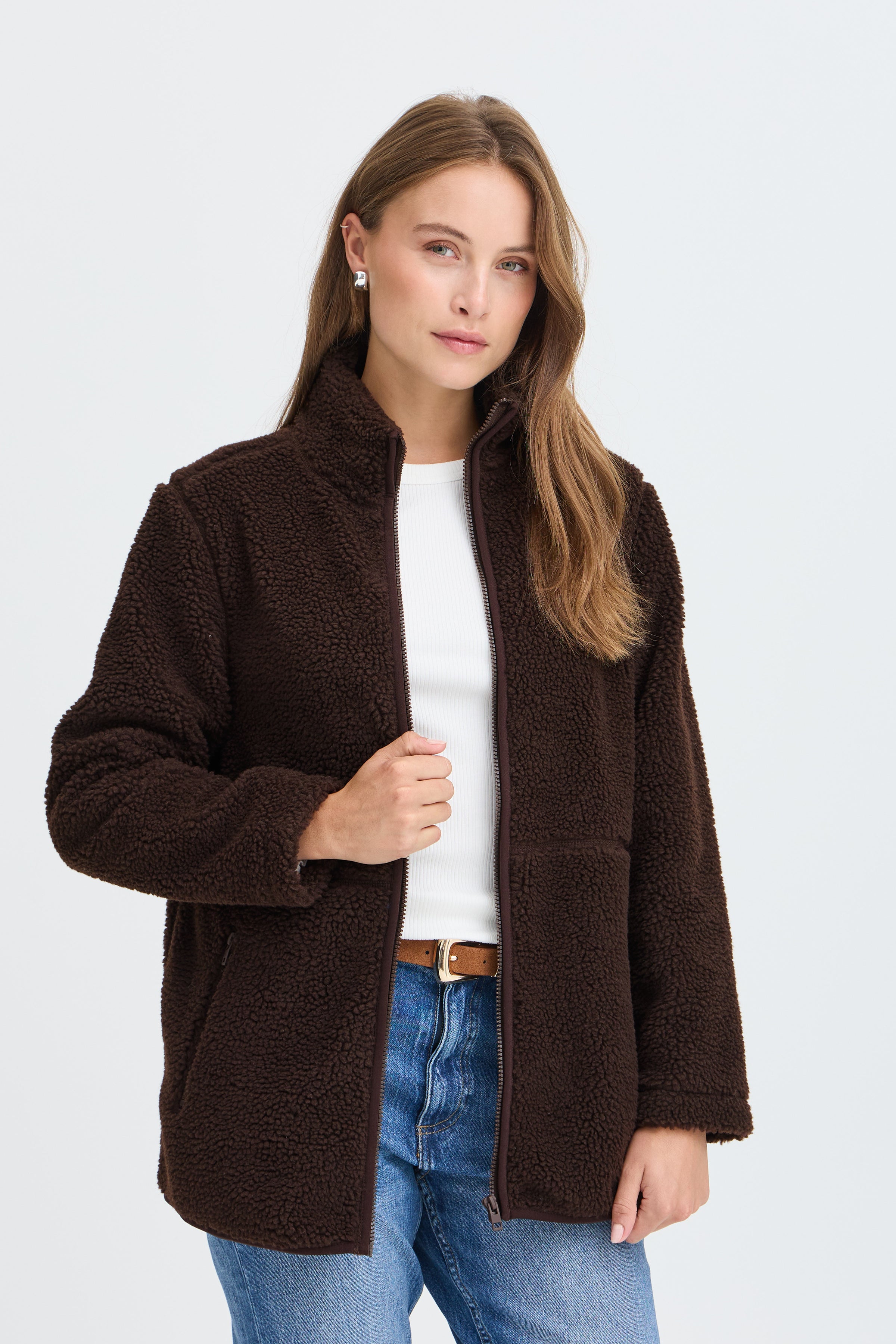 Byalea CURVE JACKET - Java-Coat & Jackets- Hometown Style HTS, women's in store and online boutique located in Ingersoll, Ontario