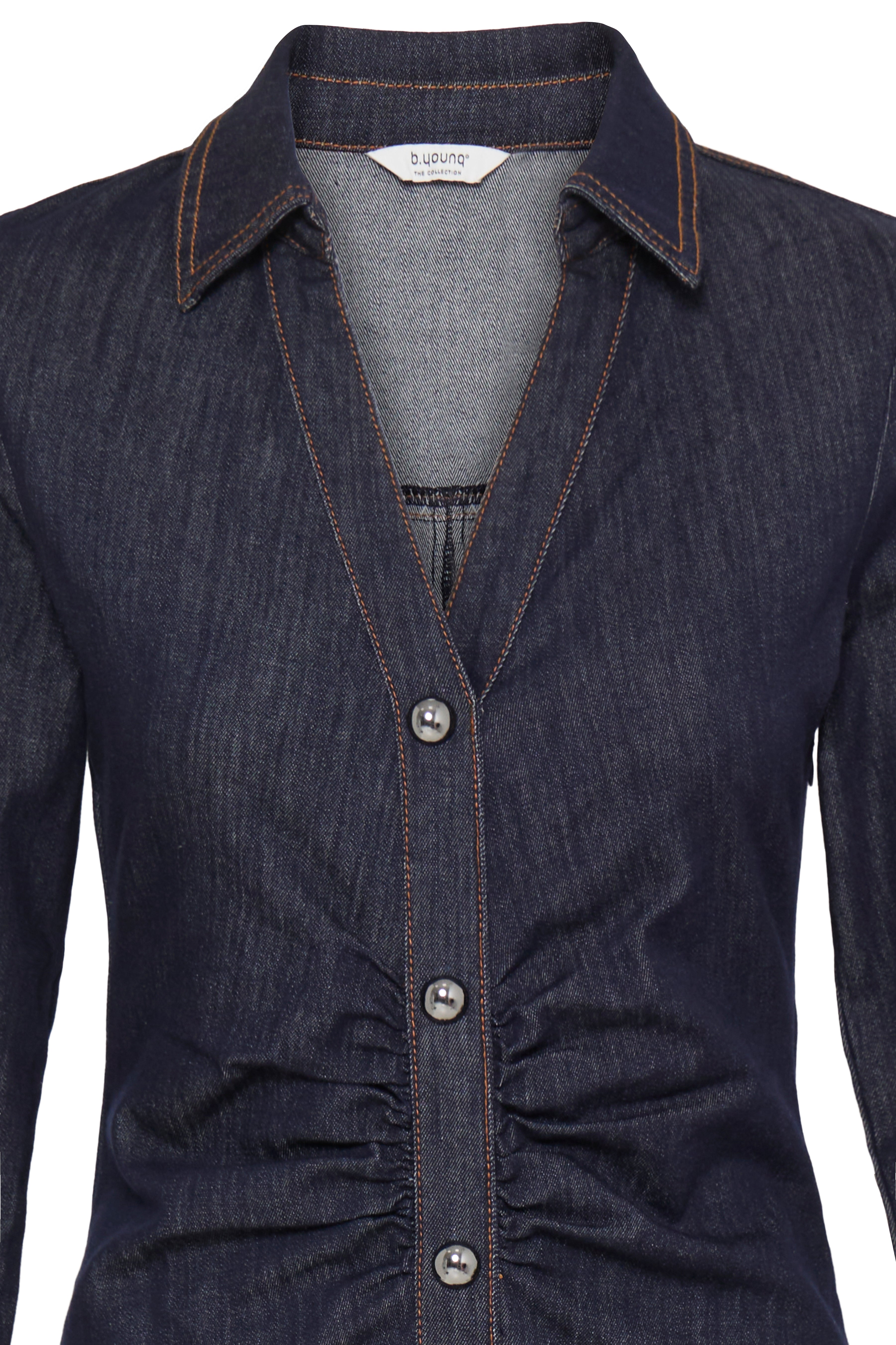 BYKANEA DRESS - Dark Blue Denim-Casual Dresses- Hometown Style HTS, women's in store and online boutique located in Ingersoll, Ontario