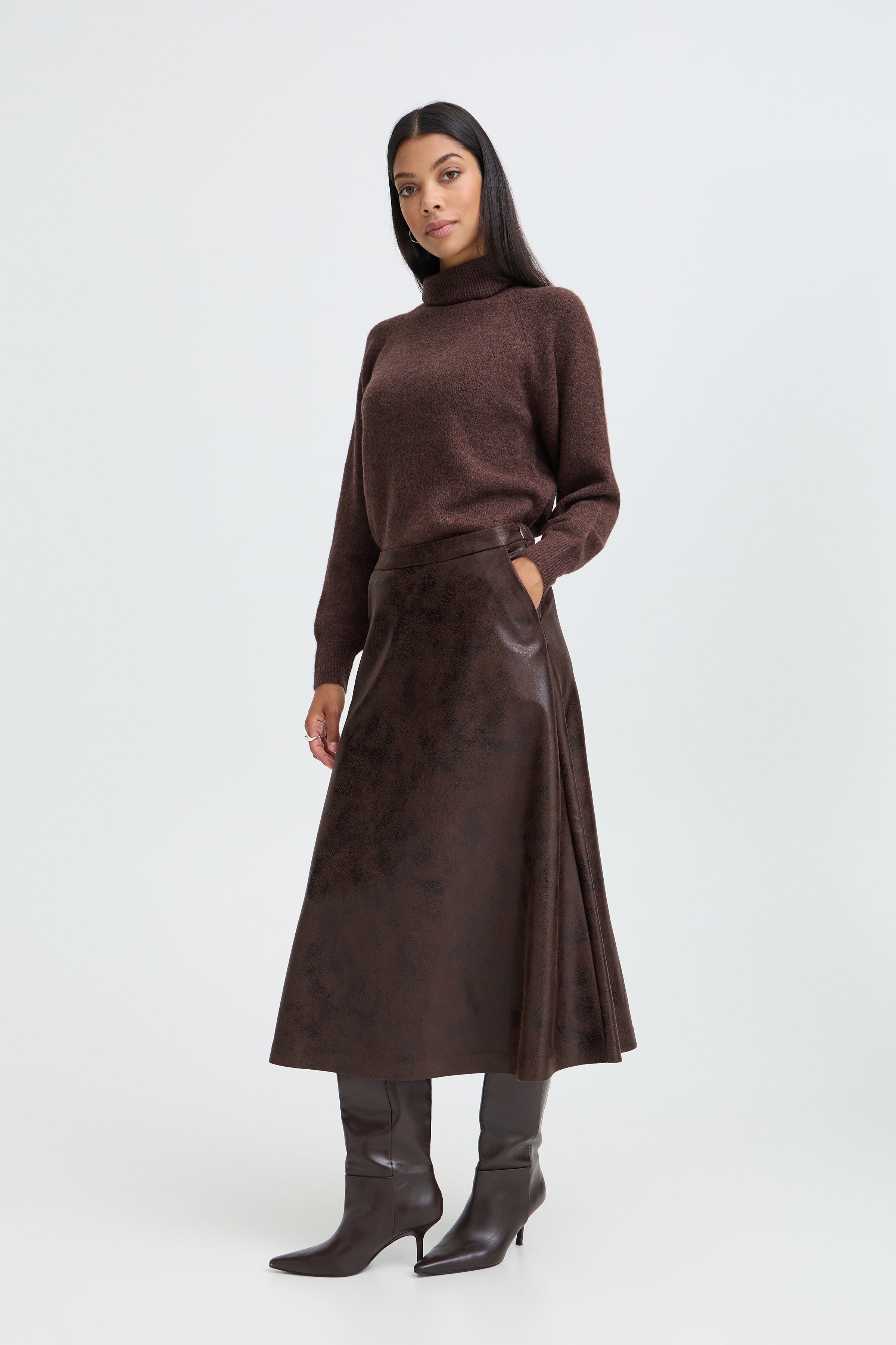 BYDIMIAN SKIRT - Java-Bottoms- Hometown Style HTS, women's in store and online boutique located in Ingersoll, Ontario