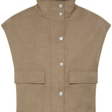 BYDANNIO WAISTCOAT-Casual Tops- Hometown Style HTS, women's in store and online boutique located in Ingersoll, Ontario